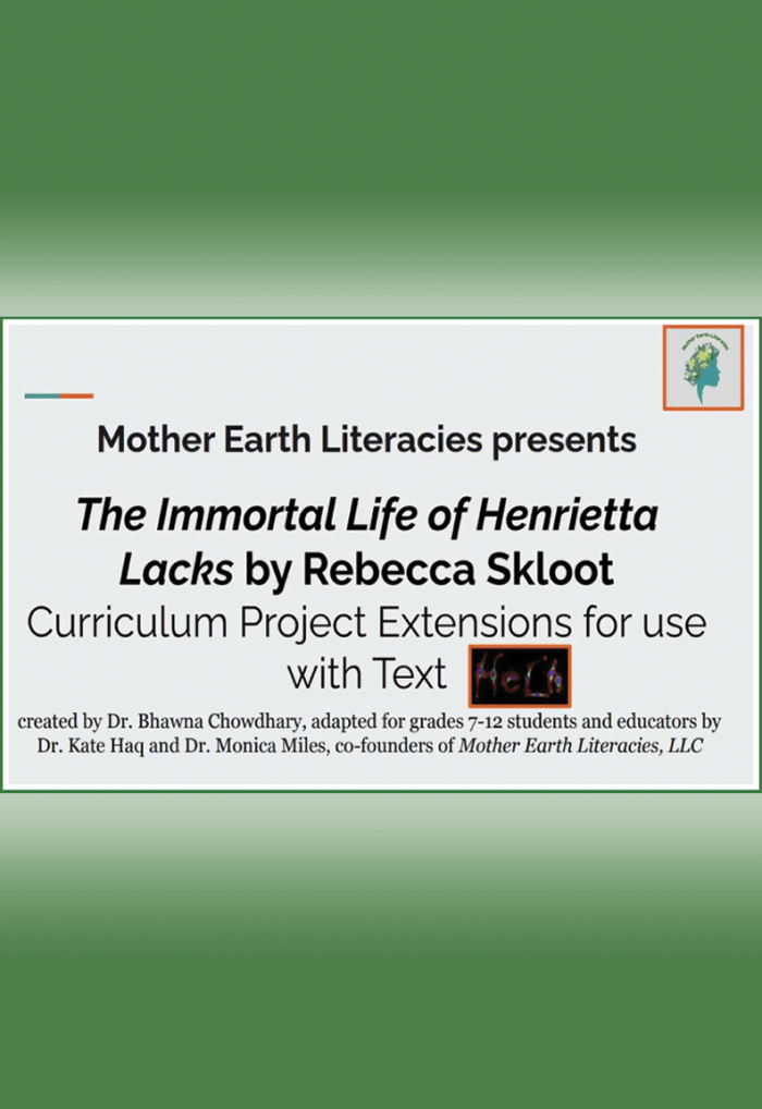 Henrietta Lacks Curriculum Extensions 2022